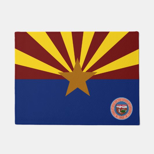 Paillasson Drapeau de l'Arizona (Devant)