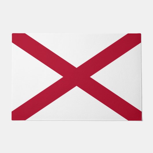 Paillasson Drapeau de l'état de l'Alabama (Devant)