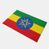 Paillasson Drapeau de l'Éthiopie (Incliné)