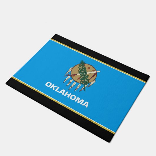 Paillasson Drapeau de l'Oklahoma (Incliné)