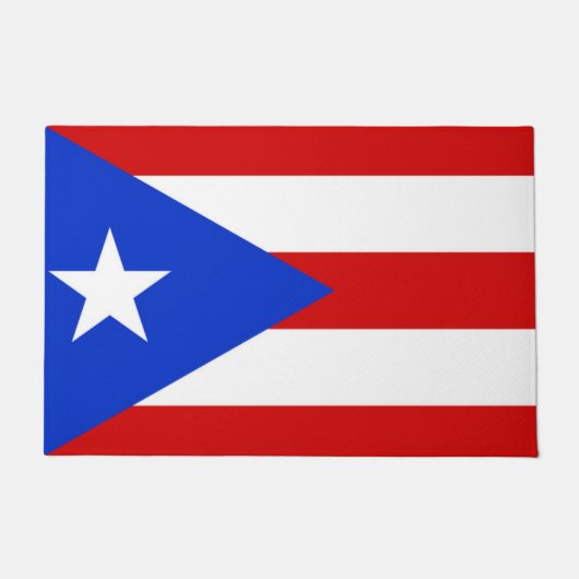 Paillasson Drapeau de Porto Rico (Devant)
