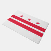 Paillasson Drapeau de Washington D.C. (District de Columbia) (Incliné)