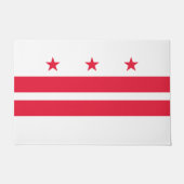 Paillasson Drapeau de Washington D.C. (District de Columbia) (Devant)
