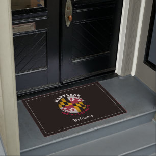 PAILLASSON DRAPEAU D'ÉTAT DE LA VIEILLE LIGNE DE MARYLAND