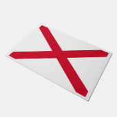 Paillasson Drapeau d'État de l'Alabama (Incliné)