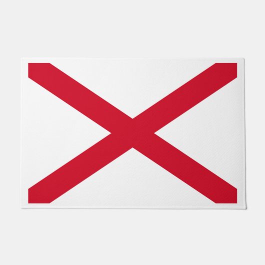 Paillasson Drapeau d'État de l'Alabama (Devant)