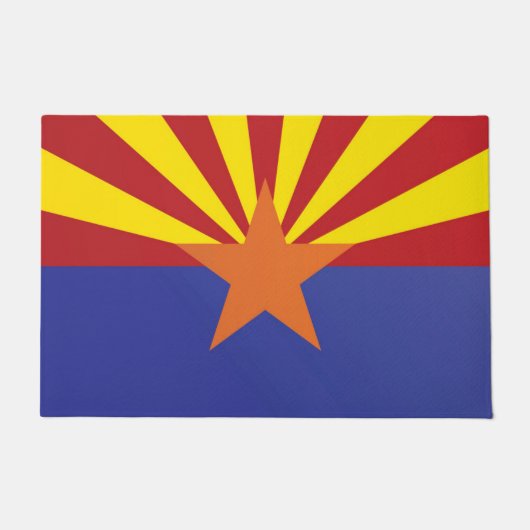 Paillasson Drapeau d'État de l'Arizona, États-Unis (Devant)