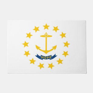Paillasson Drapeau d'État de Rhode Island, États-Unis