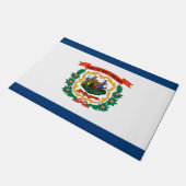 Paillasson Drapeau d'État de Virginie-Occidentale (Incliné)