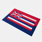 Paillasson Drapeau d'État d'Hawaii (Incliné)