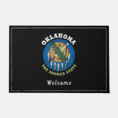 PAILLASSON DRAPEAU D'ÉTAT D'OKLAHOMA (Devant)