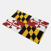 Paillasson Drapeau d'État du Maryland (États-Unis) (Incliné)
