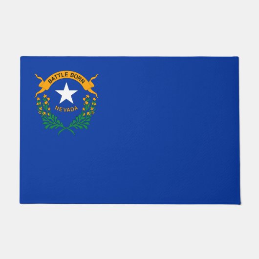 Paillasson Drapeau d'État du Nevada (Devant)