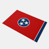 Paillasson Drapeau d'État du Tennessee (Incliné)