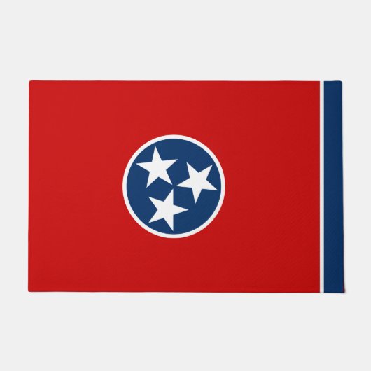 Paillasson Drapeau d'État du Tennessee (Devant)