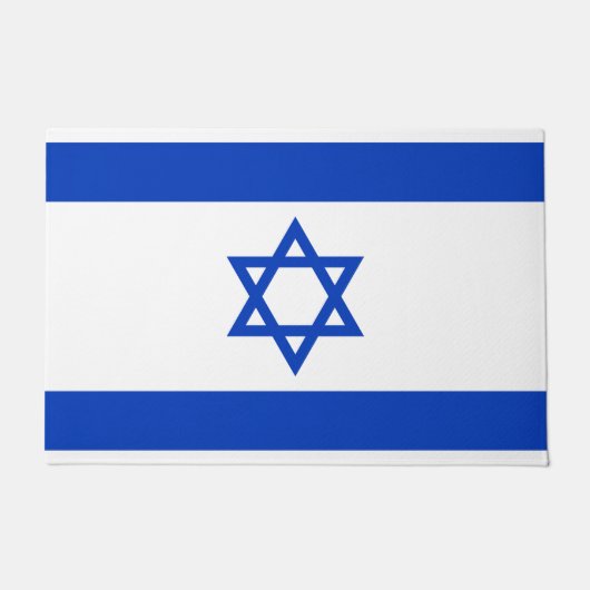 Paillasson Drapeau d'Israël (Devant)