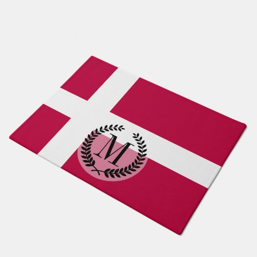 Paillasson Drapeau du Danemark (Incliné)