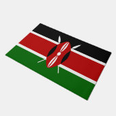 Paillasson Drapeau du Kenya (Incliné)