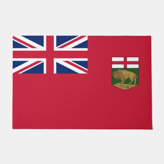 Paillasson Drapeau du Manitoba (Devant)