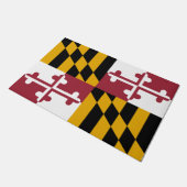 Paillasson Drapeau du Maryland (États-Unis) (Incliné)