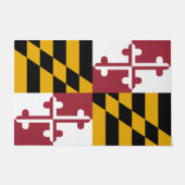 Paillasson Drapeau du Maryland (États-Unis) (Devant)