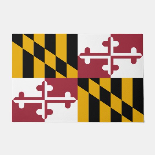 Paillasson Drapeau du Maryland (États-Unis) (Devant)