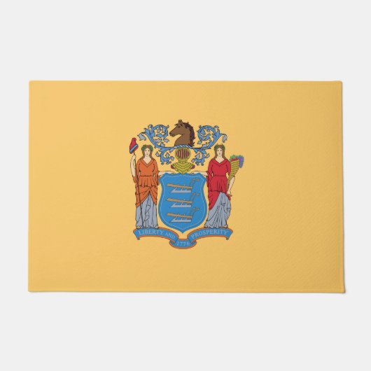 Paillasson Drapeau du New Jersey (Devant)
