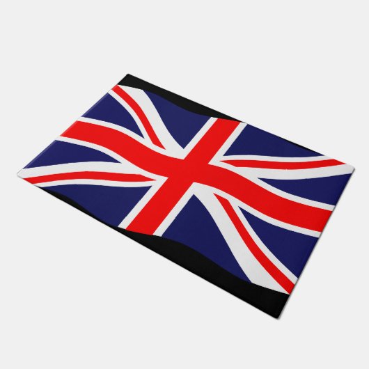Paillasson Drapeau du Royaume-Uni + vos idées (Incliné)