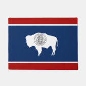 Paillasson Drapeau du Wyoming (Devant)
