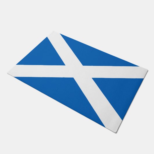 Paillasson Drapeau écossais (Saltire) (Drapeau écossais) (Incliné)