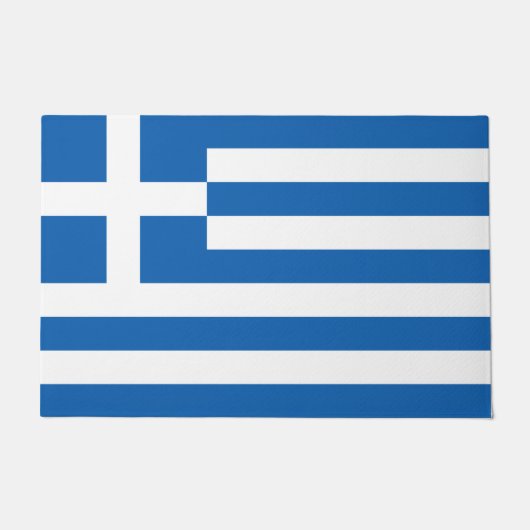 Paillasson Drapeau grec (Grèce) (Devant)