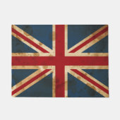 Paillasson Drapeau grunge souillé d'Union Jack R-U (Devant)