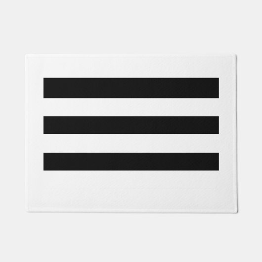 Paillasson drapeau hétérosexuel (Devant)