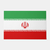 Paillasson Drapeau iranien (Iran) (Persan) (Devant)