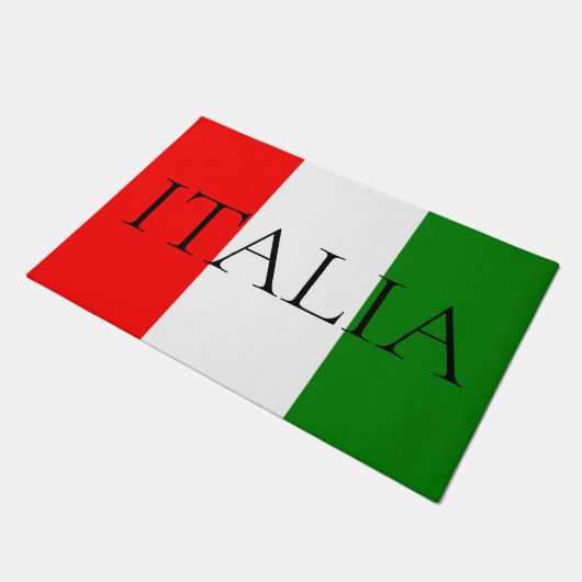 Paillasson Drapeau italien grande ITALIE (Incliné)