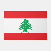 Paillasson Drapeau libanais (Drapeau libanais) (Devant)
