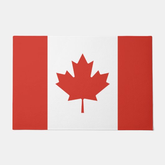 Paillasson Drapeau national canadien (drapeau de la Feuille d (Devant)