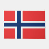Paillasson Drapeau norvégien (Norvège) (Devant)