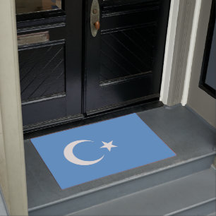 Paillasson Drapeau ouïghour du Turkestan oriental (Uyghurista