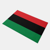 Paillasson Drapeau panafricain de l'UNIA (Incliné)