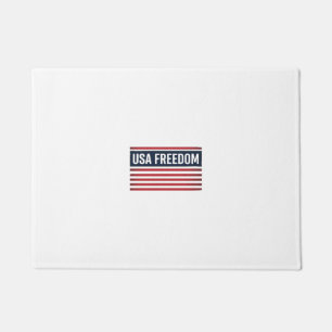 Paillasson Drapeau patriotique de style USA Freedom Vector De