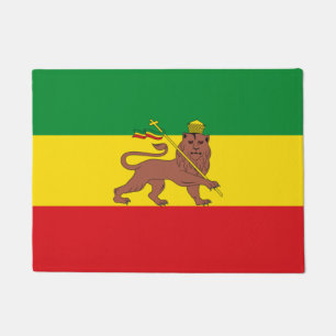 Paillasson Drapeau Rastafarian Ethiopie
