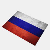 Paillasson Drapeau russe grunge (Incliné)