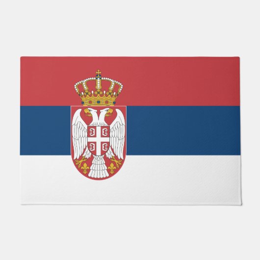 Paillasson Drapeau serbe (Devant)