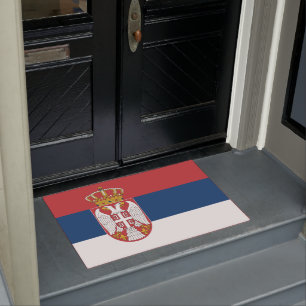 Paillasson Drapeau Serbie