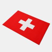 Paillasson Drapeau suisse (Suisse) (Incliné)
