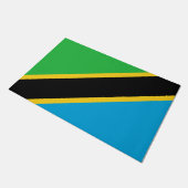 Paillasson Drapeau tanzanien (Incliné)
