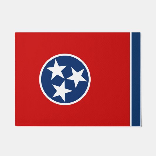 Paillasson Drapeau Tennessee State & Tennessee Flag /USA (Devant)