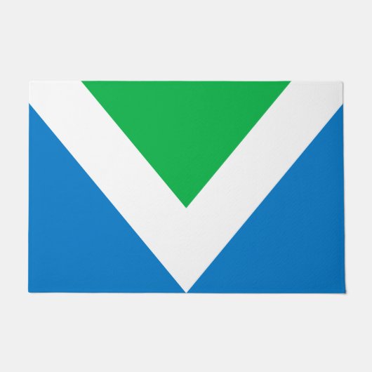 Paillasson Drapeau végétal international (Devant)