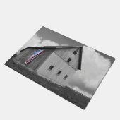 Paillasson Drapeaux de nos agriculteurs - grange avec le (Incliné)